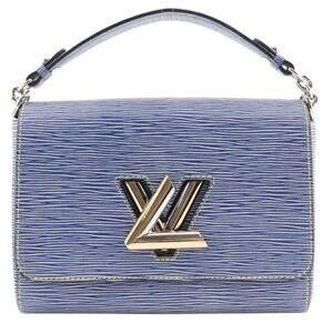 LOUIS VUITTON Twist MM Shoulder Bag M50271 Epi denim Epi Leather Women